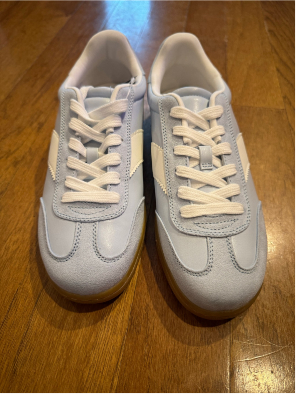 Women's Target Spencer Sneakers Light Blue White Size 9.5 - Picture 2 of 6